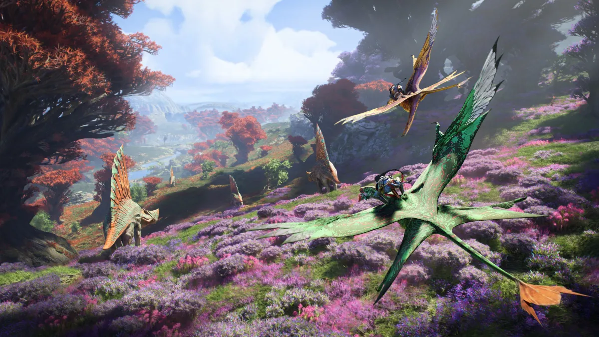 Avatar Frontiers of Pandora Ubisoft open-world preview Na'vi Ikran